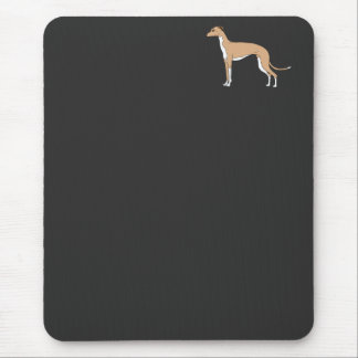 Alfombrilla De Ratón Greyhound italiano - Azul