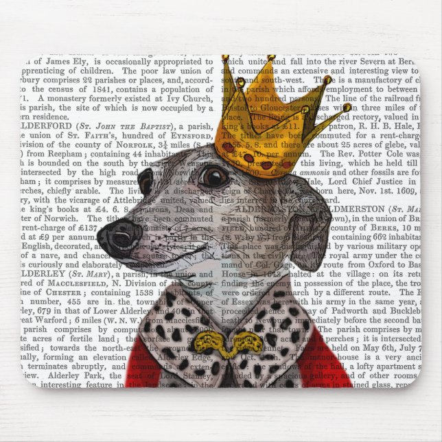 Alfombrilla De Ratón Greyhound Queen (Frente)