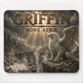 Alfombrilla De Ratón Griffin Bone Aerie Realismo Oscuro