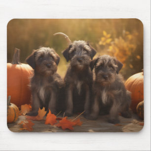 Alfombrilla De Ratón Griffon Puppy con puntas alámbricas
