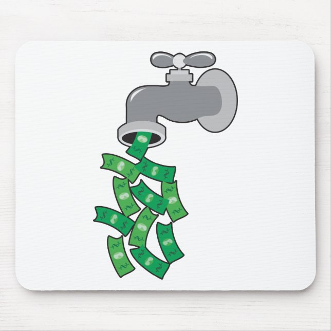 Alfombrilla De Ratón Grifo del dinero (Frente)