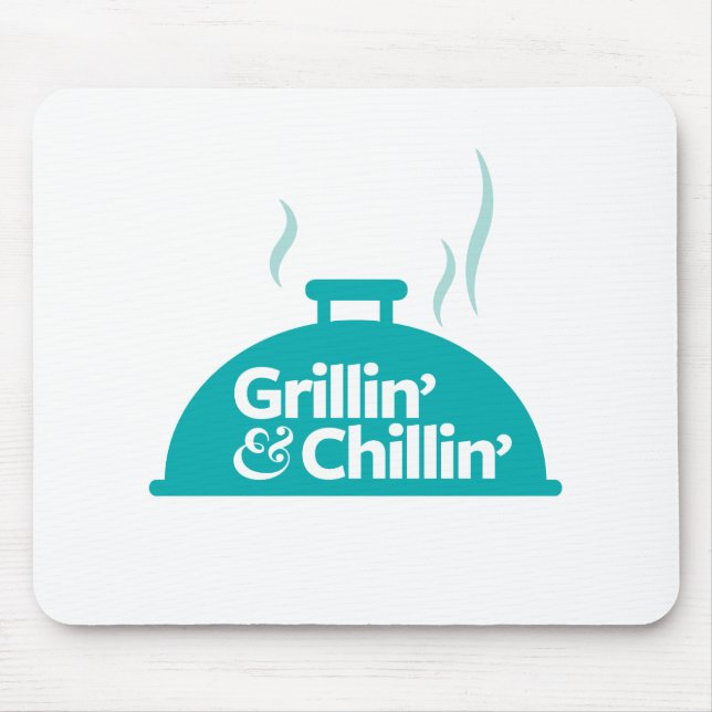 Alfombrilla De Ratón Grillin y Chillin (Frente)