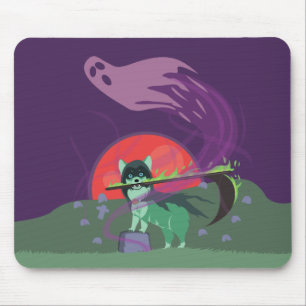 Alfombrilla De Ratón Grim Reaper Puppy