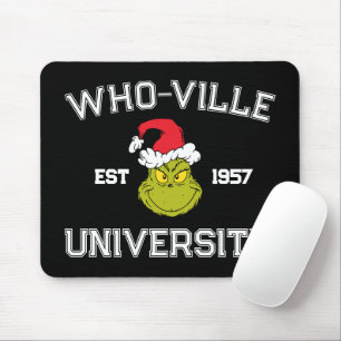 Alfombrilla De Ratón Grinch   Universidad de Who-ville Est 1957