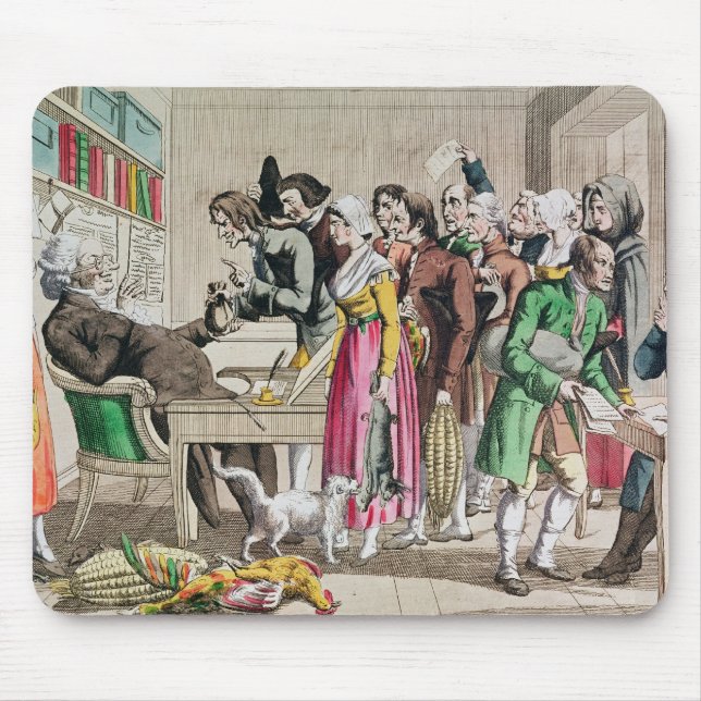 Alfombrilla De Ratón Gripardin, el fiscal de Normandía (Frente)