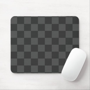 Alfombrilla De Ratón Gris Checkerboard