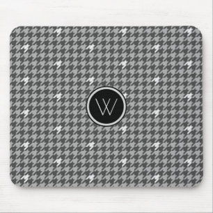 Alfombrilla De Ratón Gris con un acento plateado para el Mousepad de ga