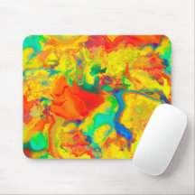 Gritando aceite amarillo y agua no se mezclan