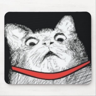 Alfombrilla De Ratón Grito de asombro sorprendido Meme - Mousepad del