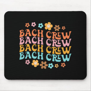Alfombrilla De Ratón Groovy Bach Crew Divertido Grupo Bridal de Soltera