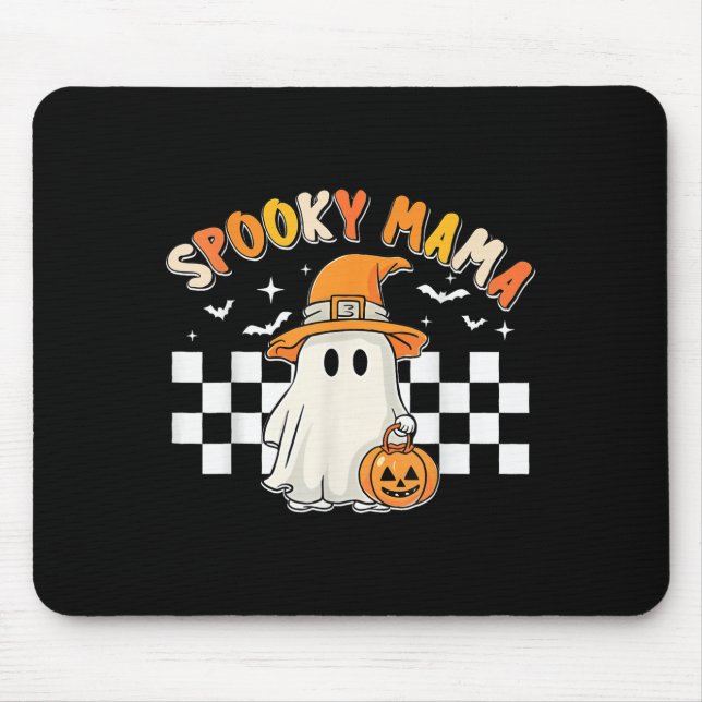 Alfombrilla De Ratón Groovy Boo One Soky Mama First Halloween (Frente)