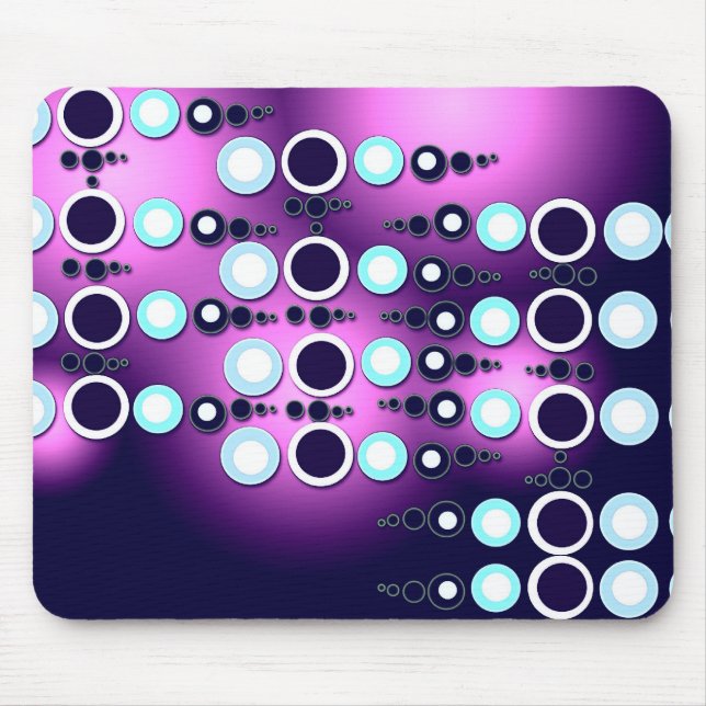 Alfombrilla De Ratón Groovy Dots Mousepad (Frente)