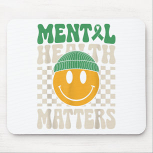Alfombrilla De Ratón Groovy Mes de Sensibilización sobre Salud Mental S