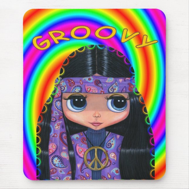 Alfombrilla De Ratón Groovy Mousepad (Frente)