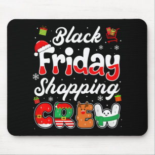 Alfombrilla De Ratón Groovy Navidad Compras Negras Divertido Viernes Co