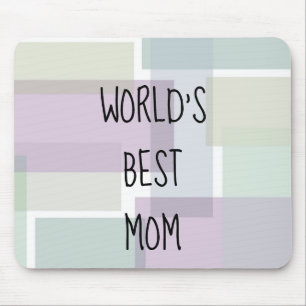 Alfombrilla De Ratón Groovy Retro Green Dusty Blue Floral