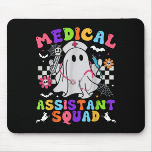 Alfombrilla De Ratón Groovy Spooky Medical Istant Squad Cute Halloween