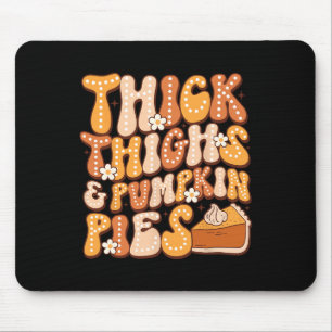 Alfombrilla De Ratón Grosso y brusco; Caída del Día de Acción de Gracia