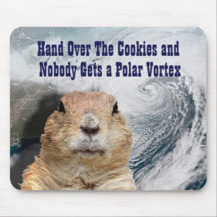Alfombrilla De Ratón Groundhog Day Polar Vortex