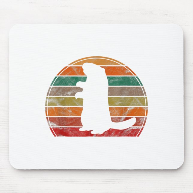 Alfombrilla De Ratón Groundhog Day Shadow Puppet Funny  (Frente)