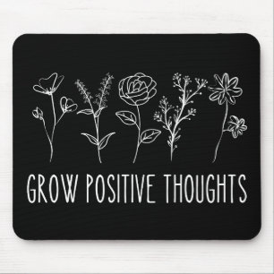 Alfombrilla De Ratón Grove pensamientos positivos estéticos
