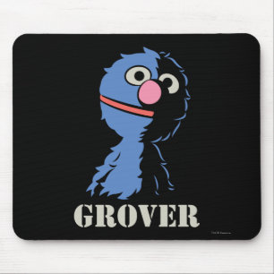 Alfombrilla De Ratón Grover Mitad