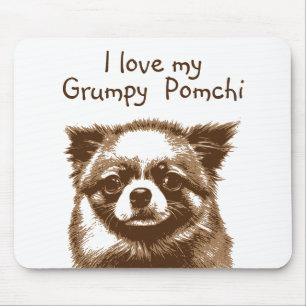 Alfombrilla De Ratón Grumpy Pomchi