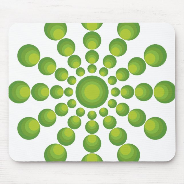 Alfombrilla De Ratón Grüner 70er Jahre-Style (Frente)
