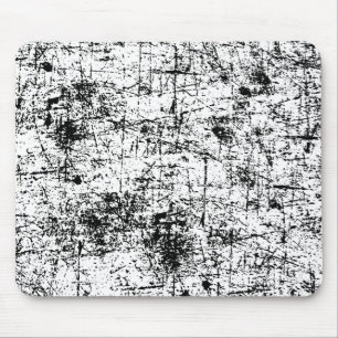 Alfombrilla De Ratón Grunge blanco