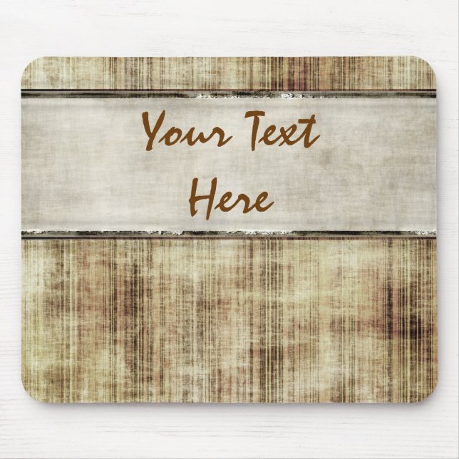 Alfombrilla De Ratón Grunge de encargo Mousepad (Frente)