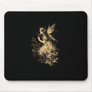 Alfombrilla De Ratón Grunge de Hadas Goblincore Cottagecore Fairycore C