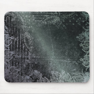 Alfombrilla De Ratón Grunge floral de color gótico KRW