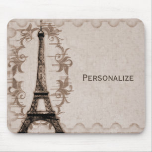 Alfombrilla De Ratón Grunge Mousepad de Latte París