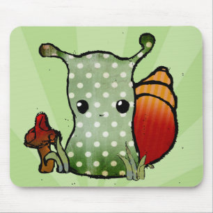 Alfombrilla De Ratón Grungy Snail Mousepad