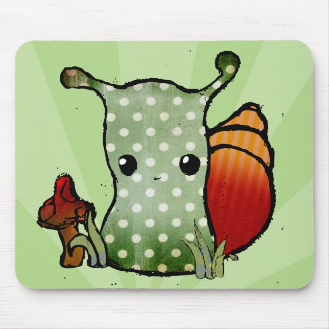 Alfombrilla De Ratón Grungy Snail Mousepad (Frente)