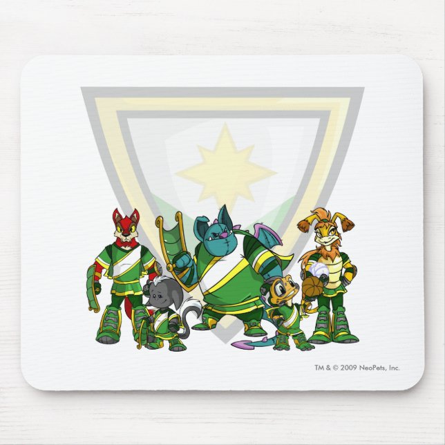 Alfombrilla De Ratón Grupo de Brightvale del equipo (Frente)