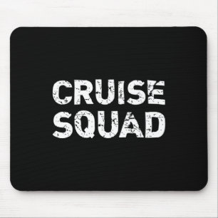 Alfombrilla De Ratón Grupo de crucero divertido viaje de vacaciones ang