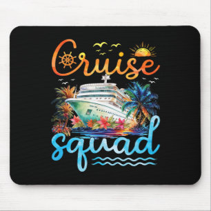 Alfombrilla De Ratón Grupo de crucero familiar Squad 2025 coincidencia 