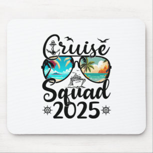 Alfombrilla De Ratón Grupo de crucero vacaciones de verano 2025 familia
