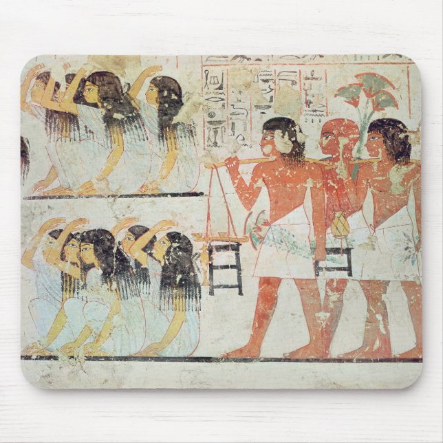 Alfombrilla De Ratón Grupo de deudos en el cortejo fúnebre (Frente)