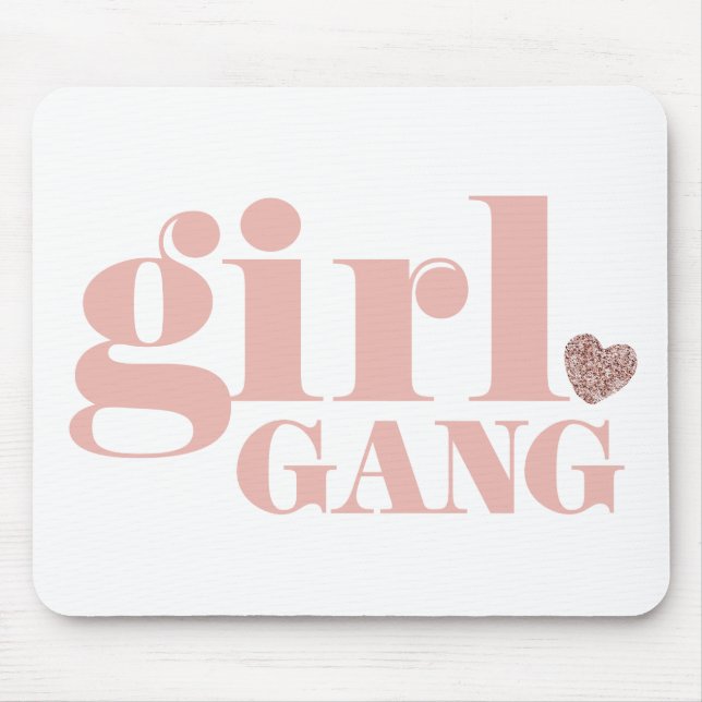 Alfombrilla De Ratón Grupos chicas de pandillas de amigos (Frente)