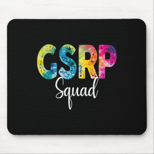 Alfombrilla De Ratón Gsrp Squad Tie Dye Regreso a la Escuela Apreciació