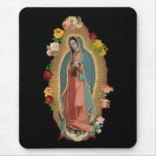 Alfombrilla De Ratón Guadalupe subió Mousepad