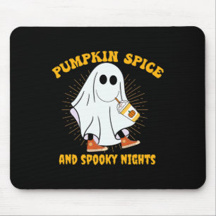 Alfombrilla De Ratón Guantánime Calabaza Spice Latte Caída Vibe Hallowe