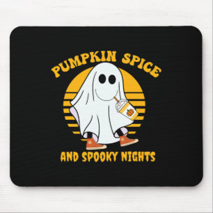 Alfombrilla De Ratón Guantánime Calabaza Spice Latte Caída Vibe Hallowe