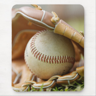 Alfombrilla De Ratón Guante de béisbol y pelota