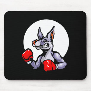 Alfombrilla De Ratón Guantes de Boxeo Kangaroo Kickboxing Lucha Deporte