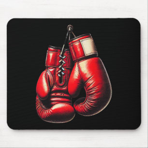 Alfombrilla De Ratón Guantes de boxeo Rojo Boxeo Deportivo Kickboxing