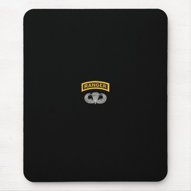 Alfombrilla De Ratón Guardabosques aerotransportado Mousepad (Frente)
