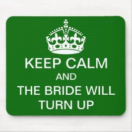 Alfombrilla De Ratón Guarde el mousepad nupcial tranquilo